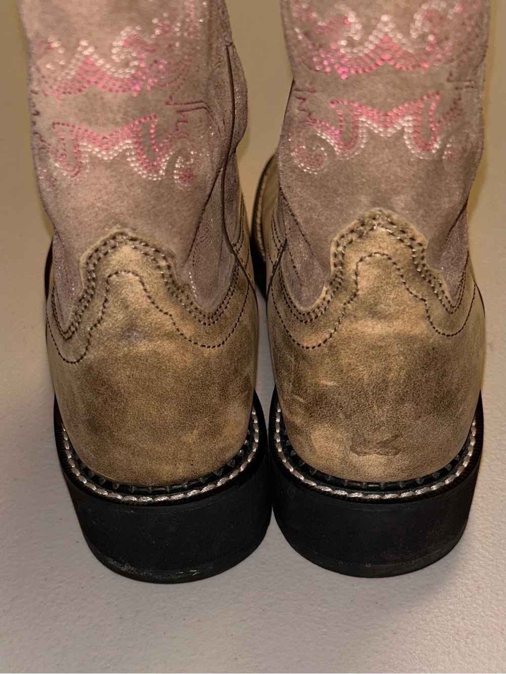 Ariat Women's Fatbaby Western Boot in Brown Bomber - Size 9 - Picture 5 of 9
